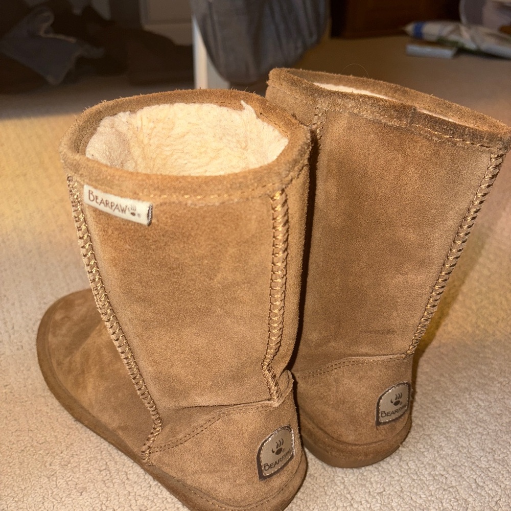 Women’s BearPaw Tan Suede Boots